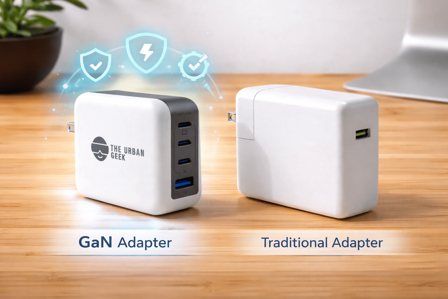 GaN Adapters  vs Traditional Adapters: Safety, Cost and Longevity - TheUrbanGeek