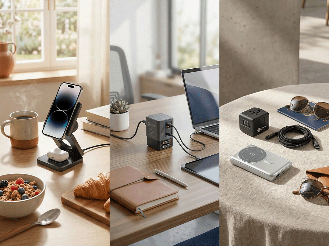 How to Choose the Right Charger for Home, Work, or Travel - TheUrbanGeek