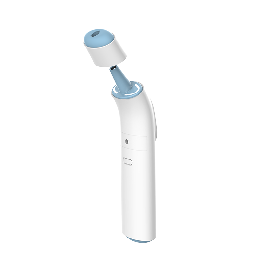 SoftSense SmartTouch infrared ear and forehead thermometer -LED Display, Patented switch modes, magnetic cover, 1 sec reading