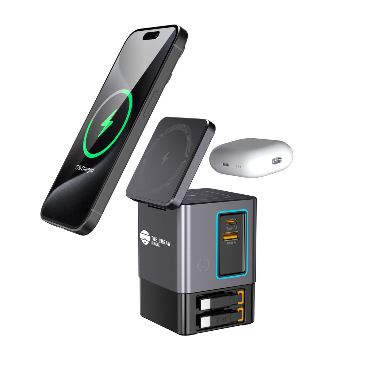Flexhub 105W 6-in-1 charging station | The Urban Geek