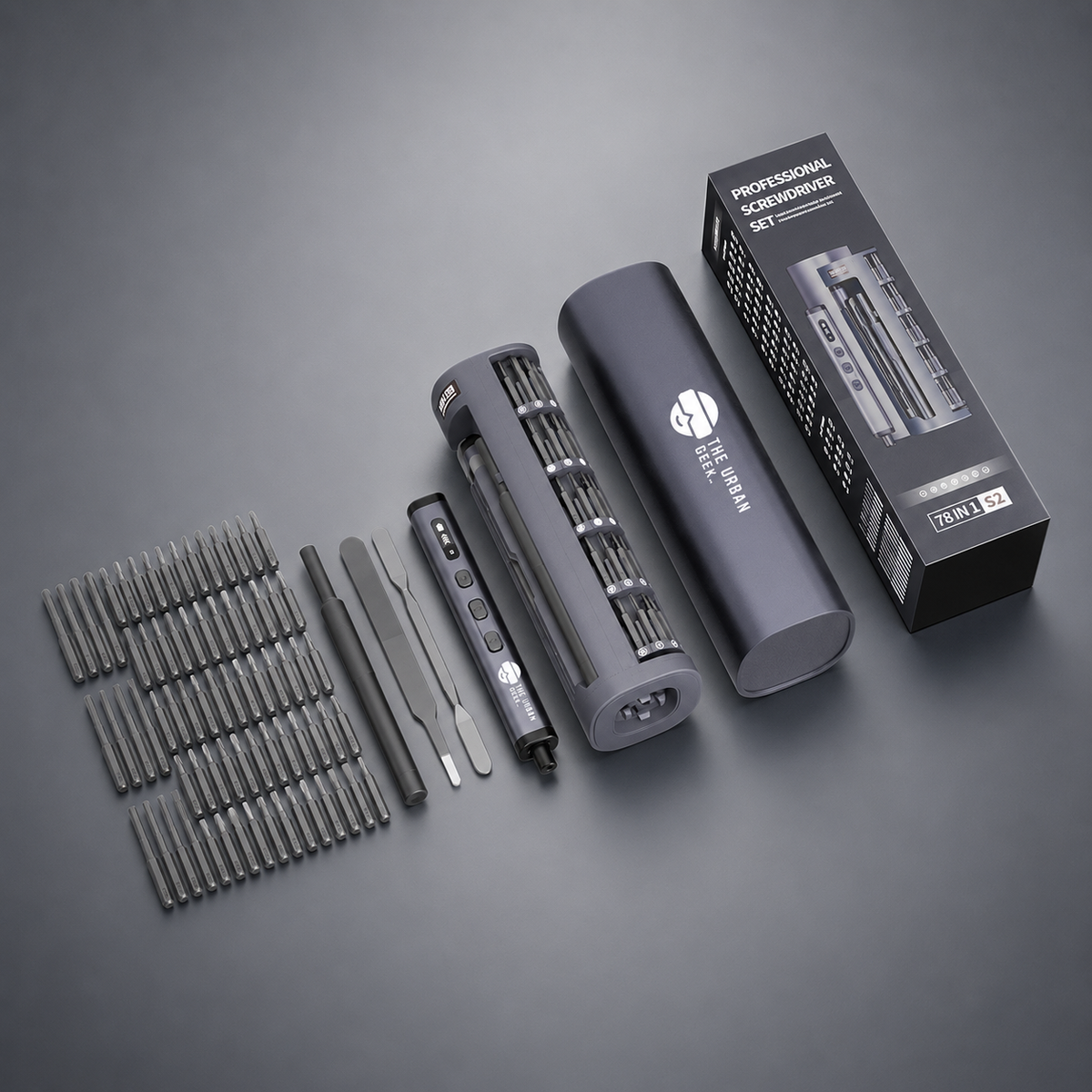 FixMate Pro – 78-in-1 Precision Electric Screwdriver
