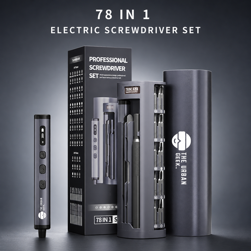 ixMate Pro 78-in-1 precision electric screwdriver set — The Urban Geek