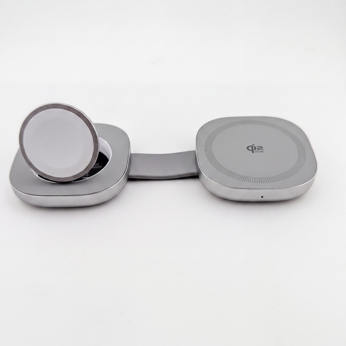 FlexMini Duo in Glacier Gray, open
