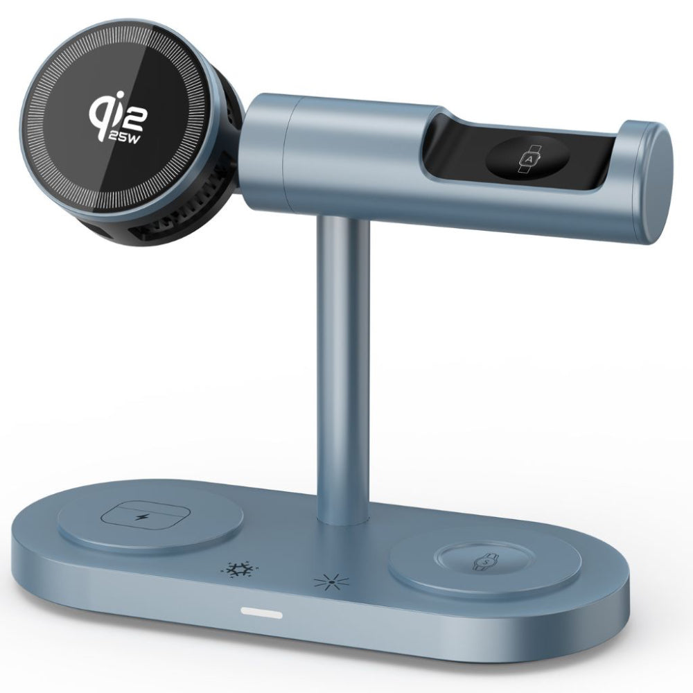 FlexAura - Qi2.2 | 25 Watts Nightstand Charger for Apple and Android