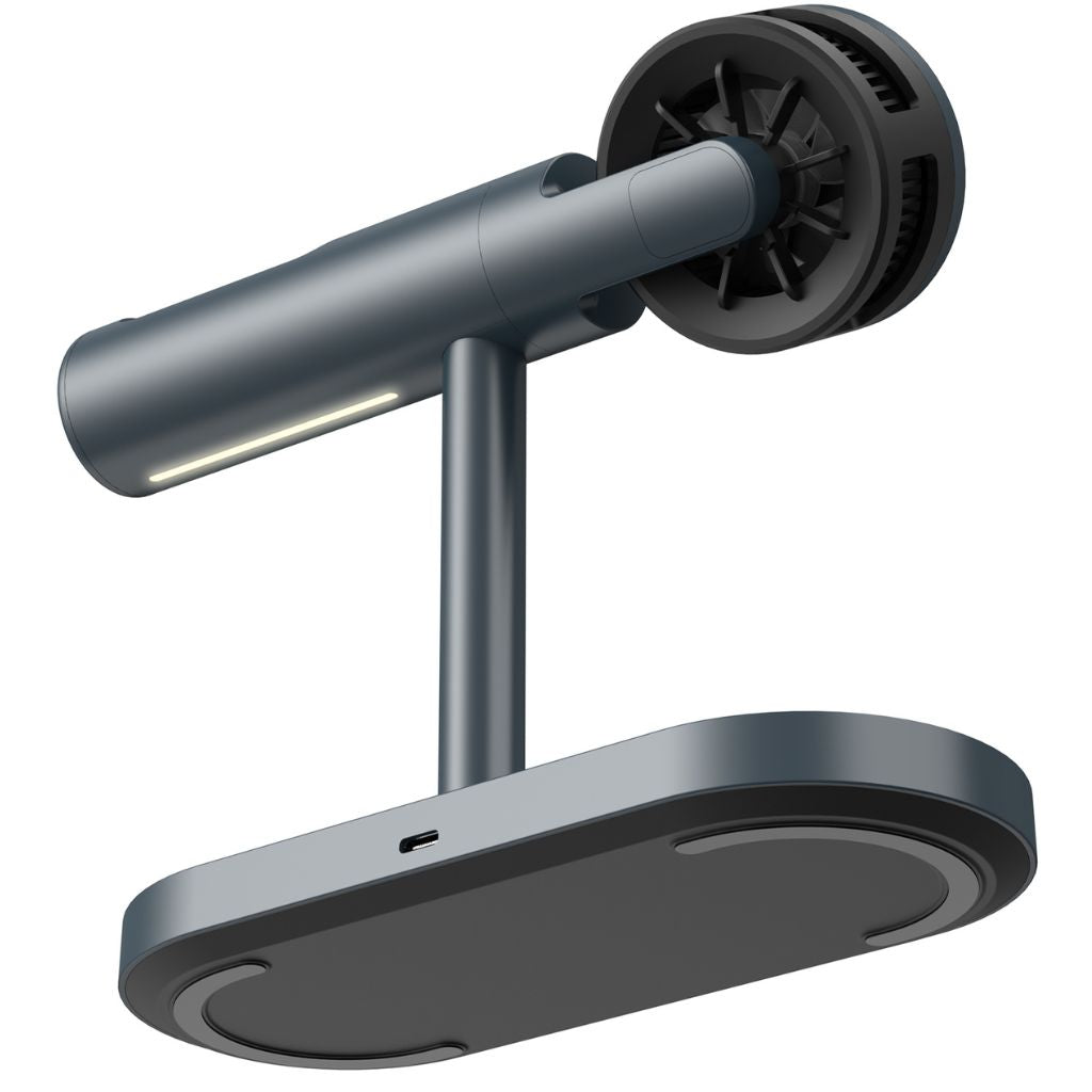 FlexAura - Qi2.2 | 25 Watts Nightstand Charger for Apple and Android