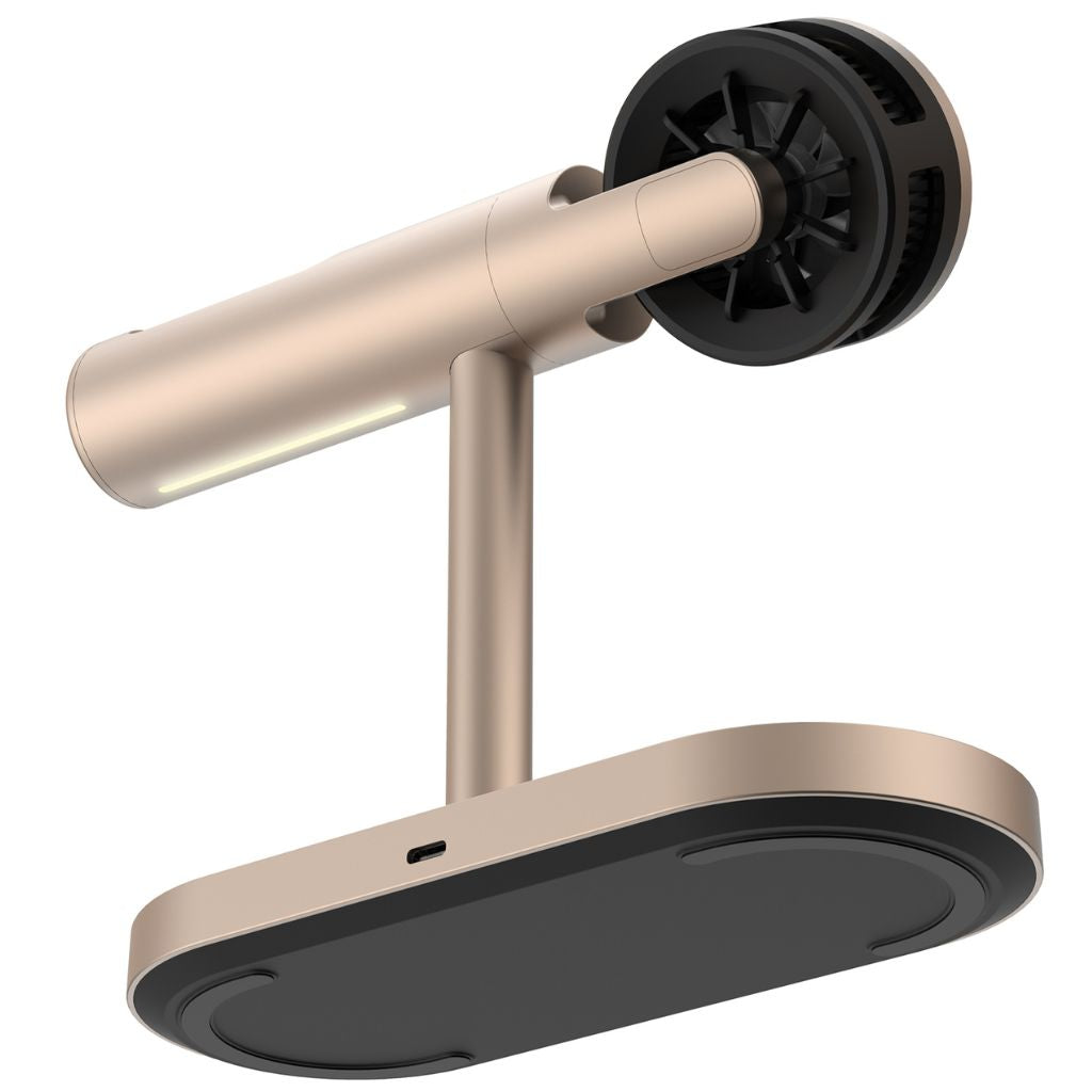 FlexAura - Qi2.2 | 25 Watts Nightstand Charger for Apple and Android