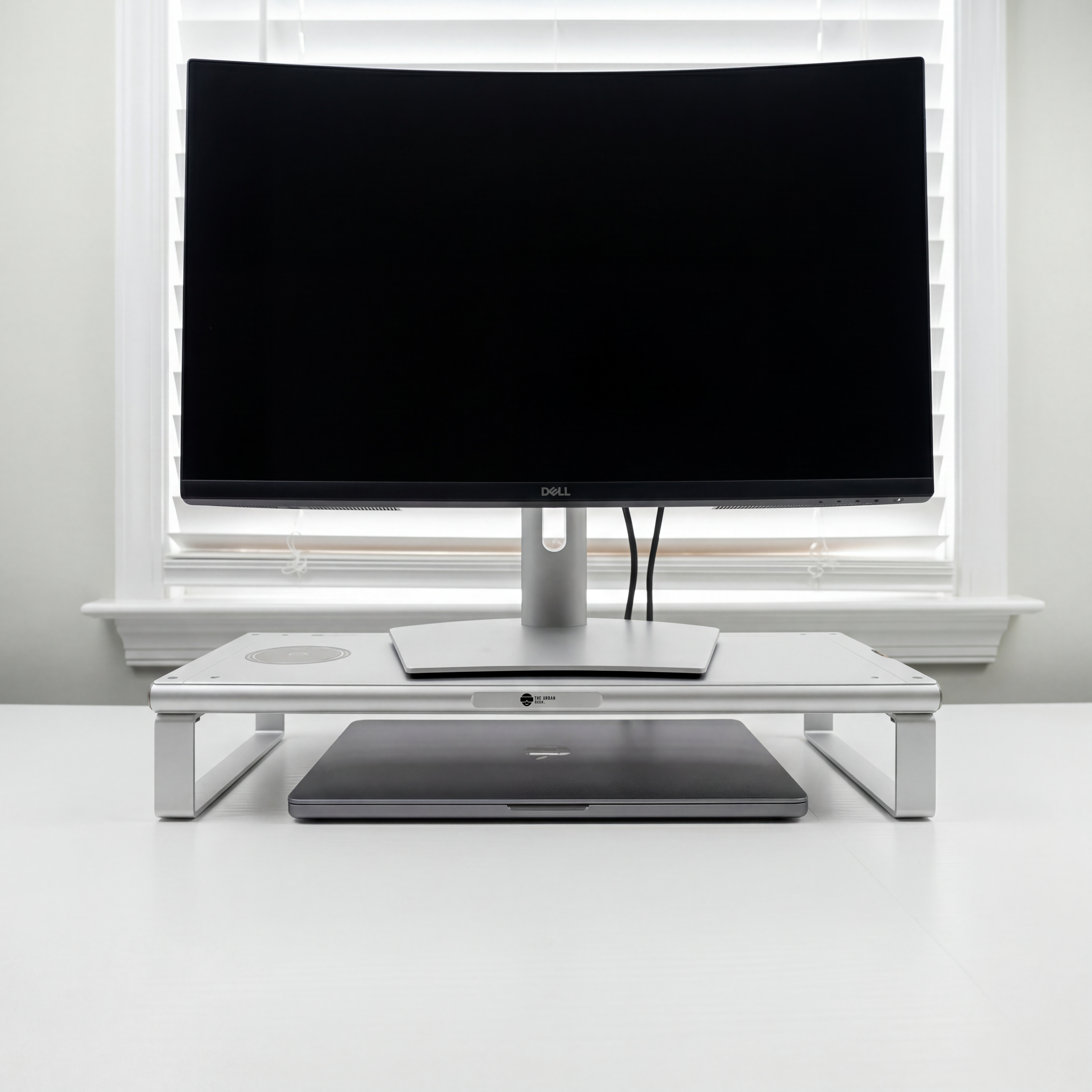 FlexRise monitor riser docking station front#Style_FlexRise - Desktop Riser