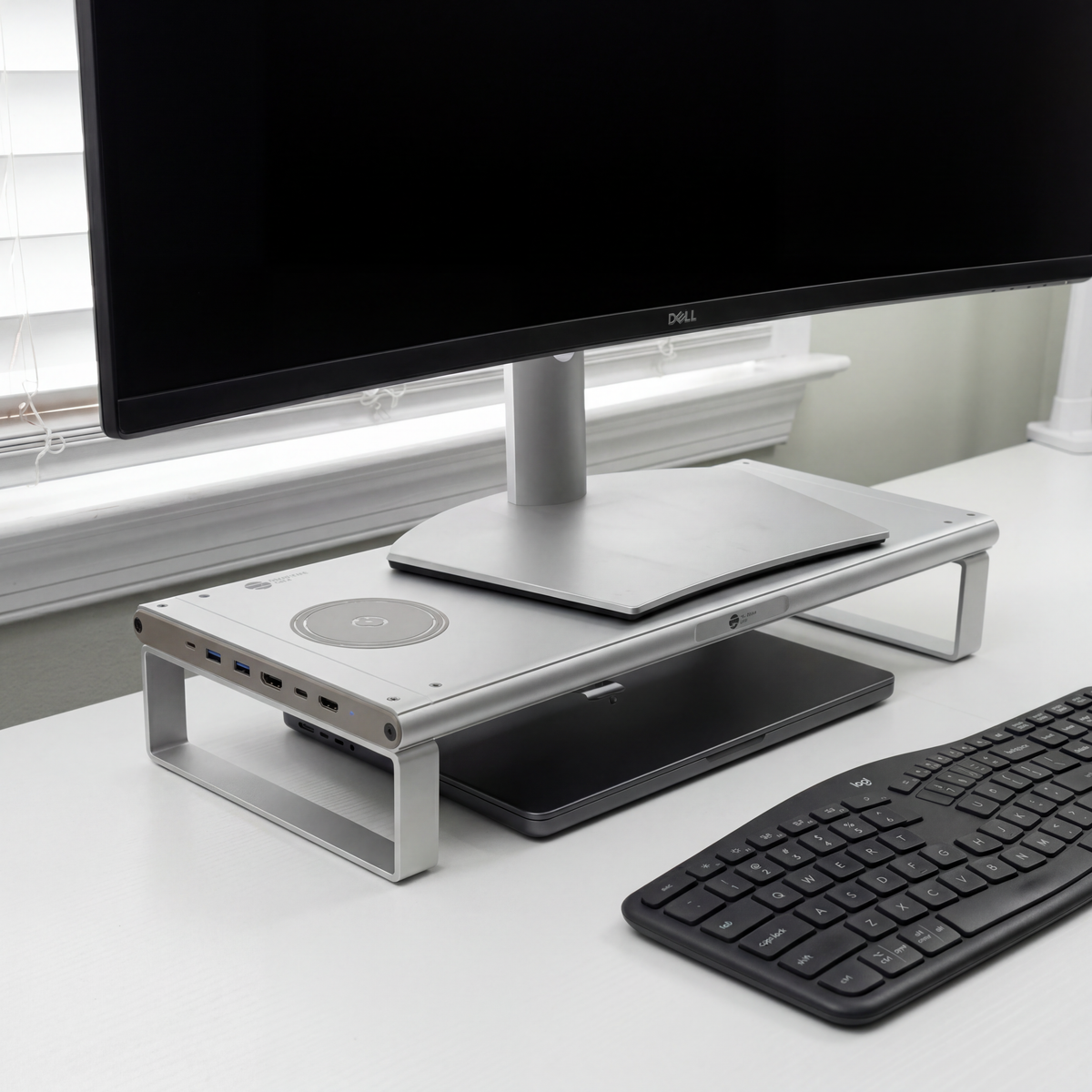 FlexRise port angle with blank screen#Style_FlexRise - Desktop Riser