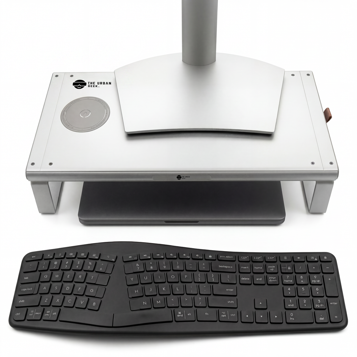 FlexRise monitor riser top angle view#Style_FlexRise - Desktop Riser
