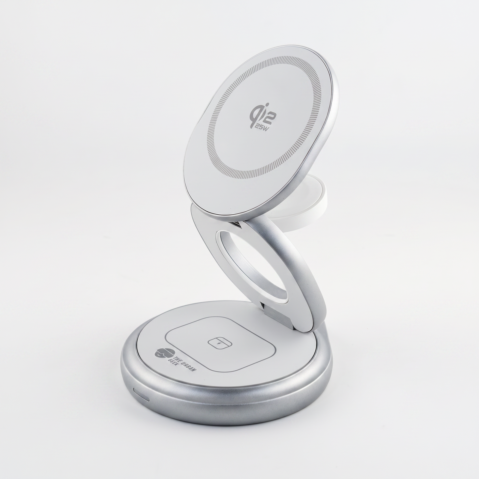 FlexOrb – Qi2 25W Swivel 3-in-1 Wireless Charger
