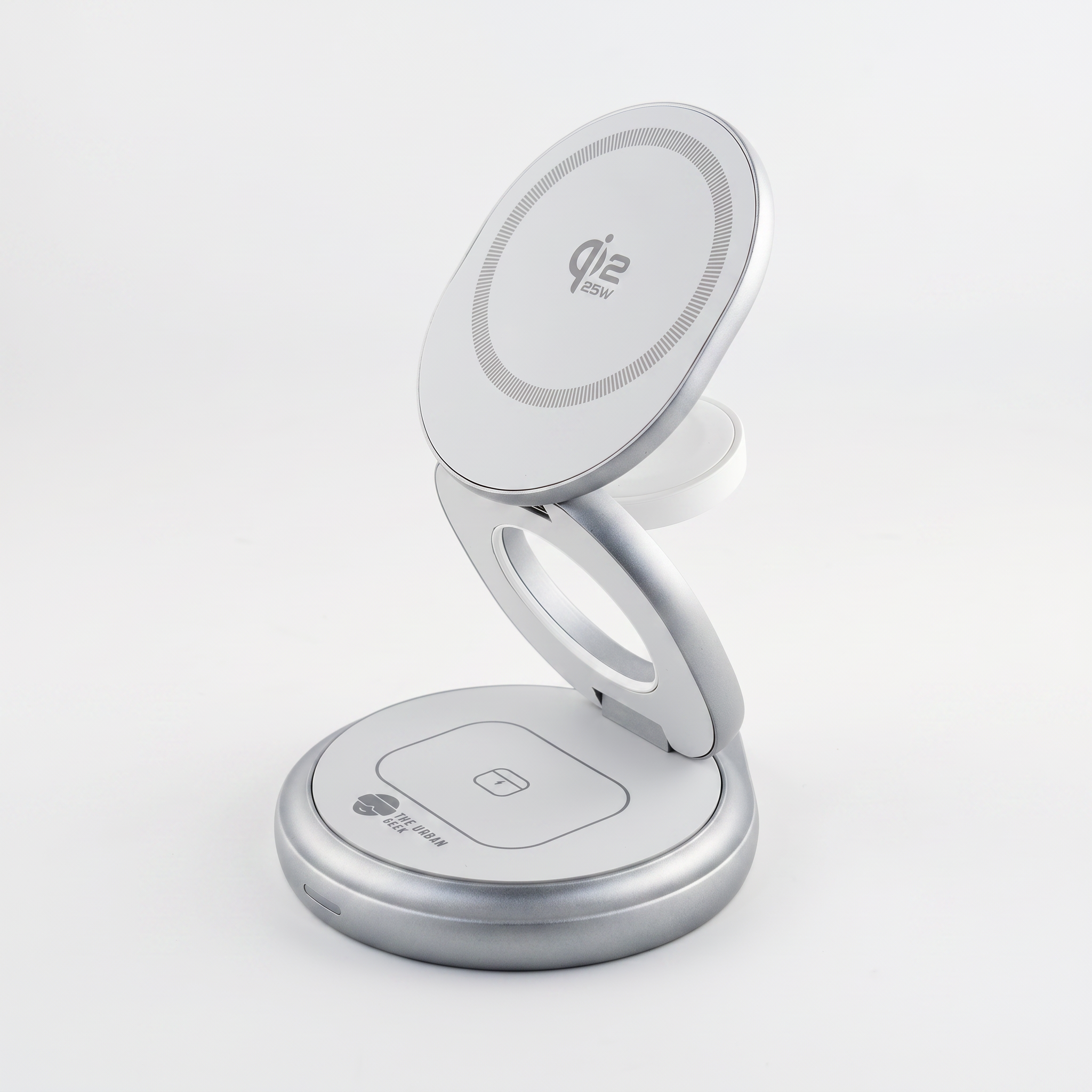 FlexOrb – Qi2 25W Swivel 3-in-1 Wireless Charger