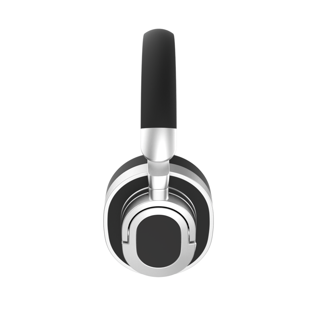 Groove Studio Black headphones, side profile view