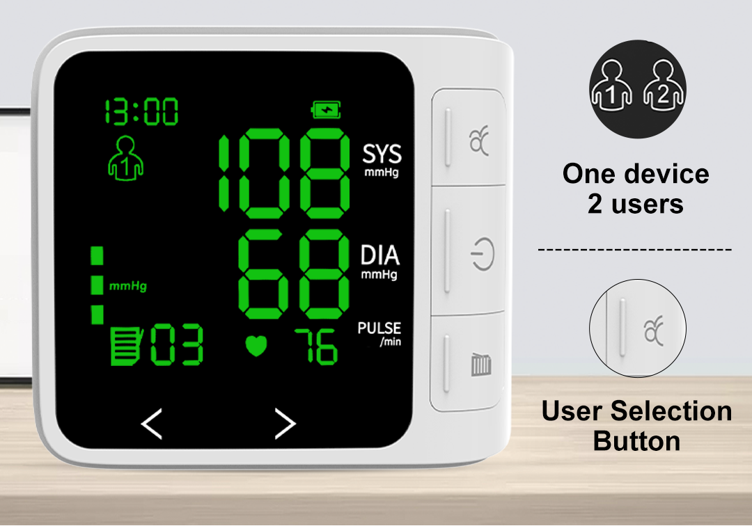 EasyPulse Wrist Blood Pressure and Heart Rate Monitor – The Urban Geek