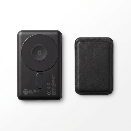 PowerGo Slim 5000mAh magnetic power bank with wallet — The Urban Geek