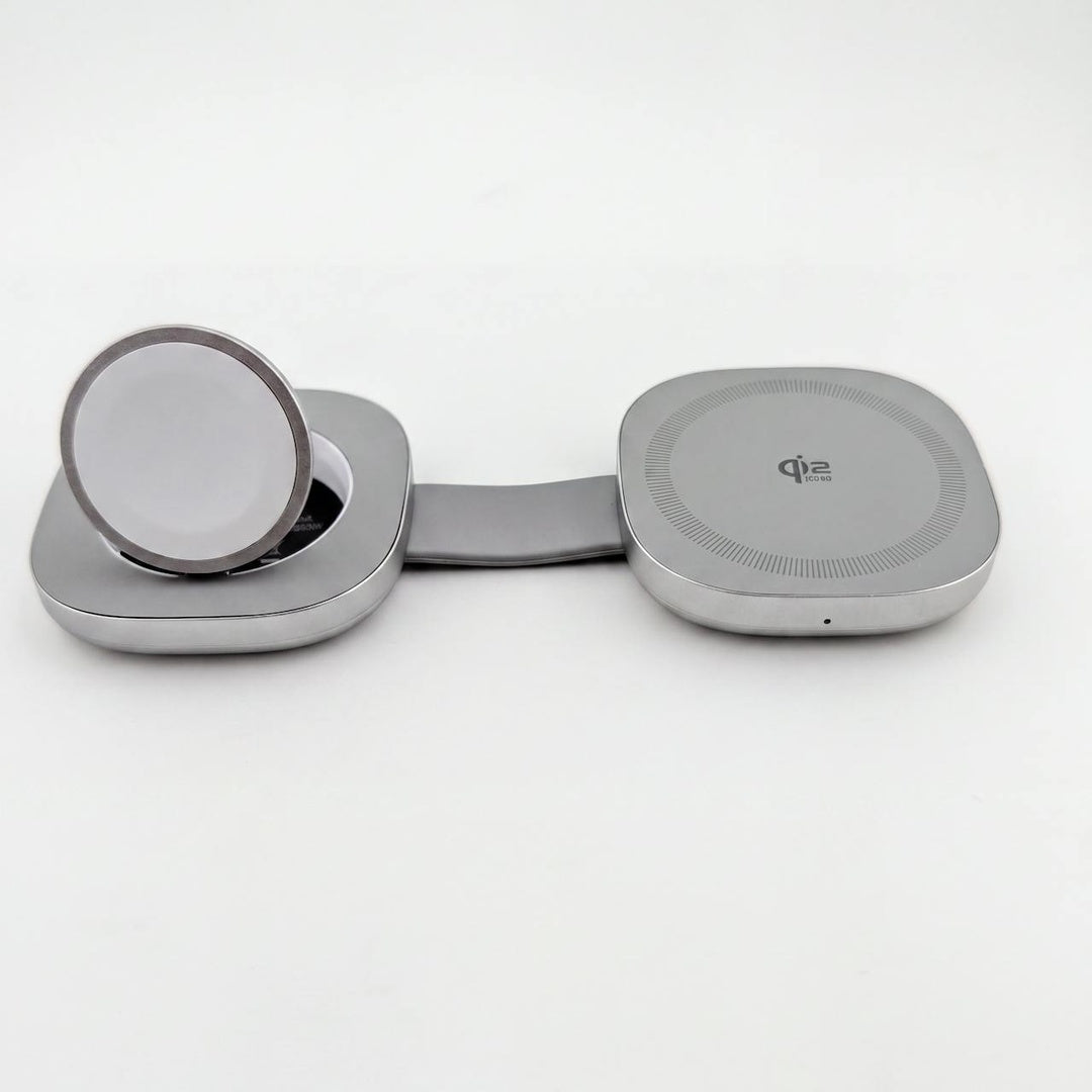 FlexMini Duo 2-in-1 wireless charger lifestyle photo