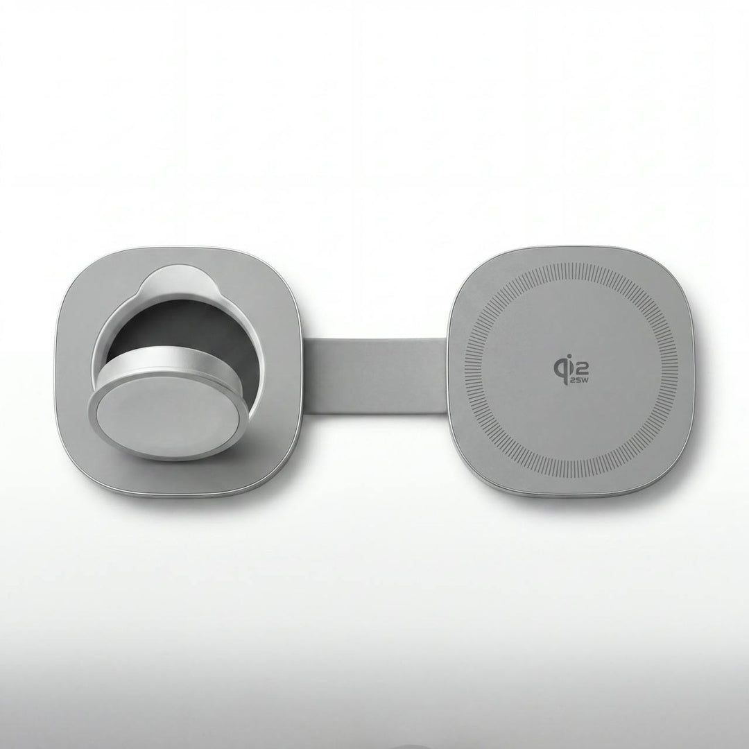 FlexMini Duo 2-in-1 wireless charger lifestyle photo