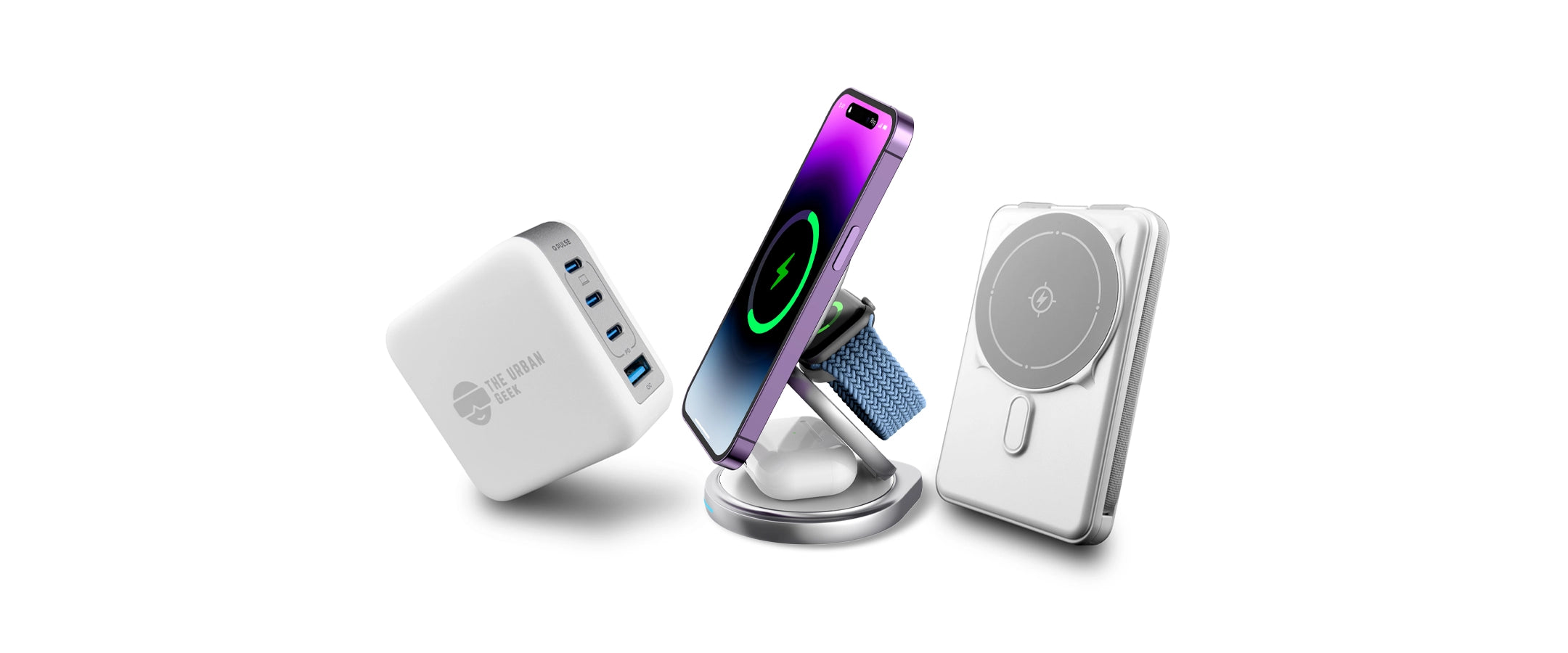 Tech Accessories Bundle – Chargers, Cables, and Power Banks