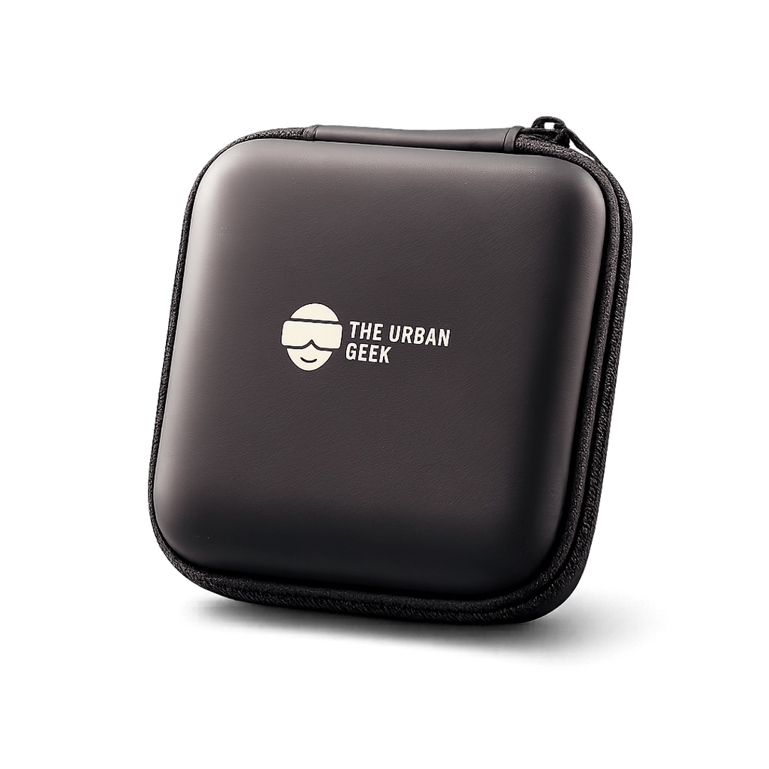 Travel Pouch Black for FlexOrb Qi2 Swivel 3-in-1 Wireless Charger
