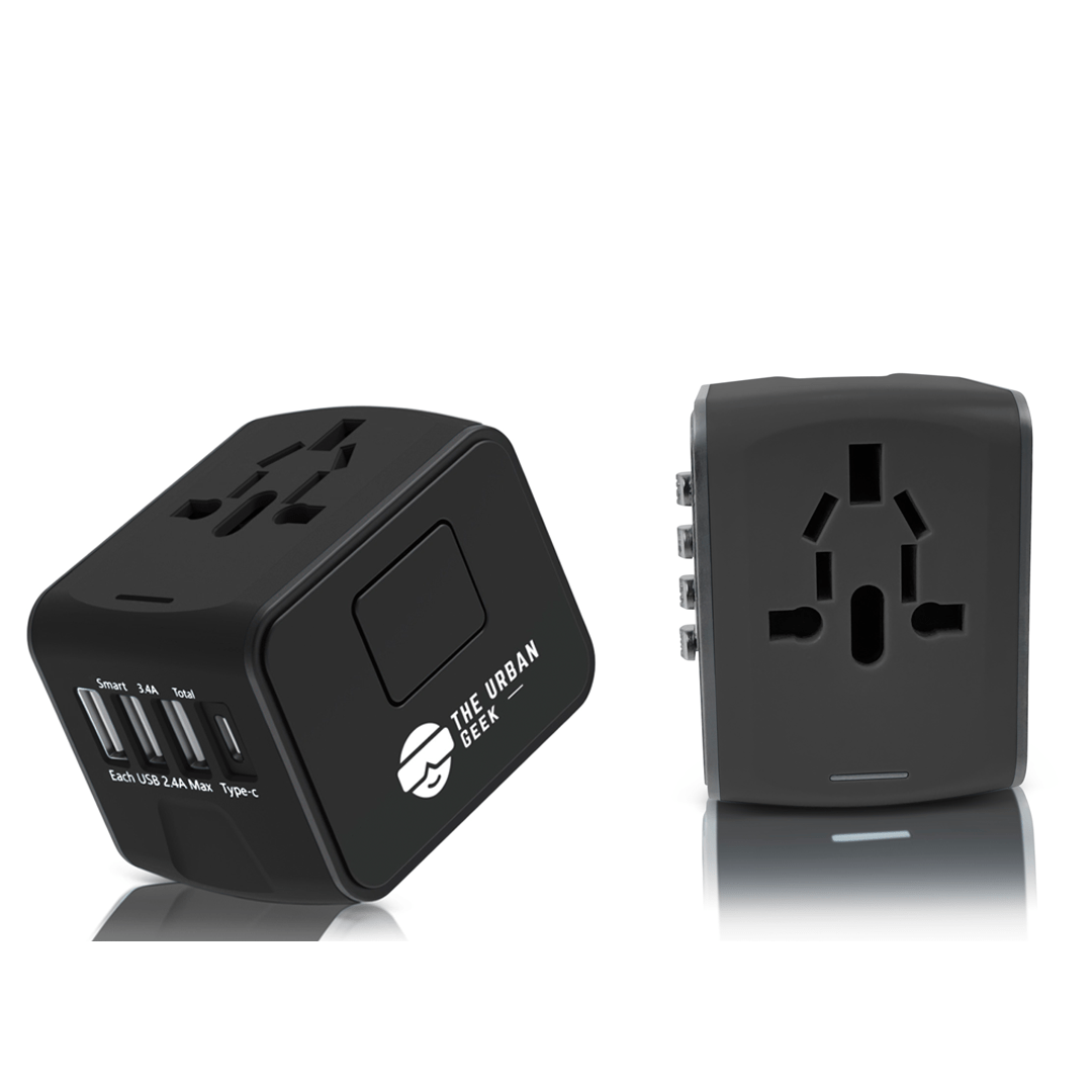 Black Universal Adapter