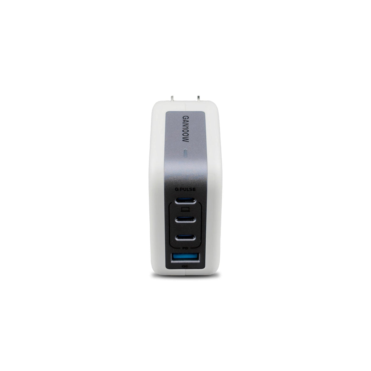 The Urban Geek white PowerPort 100 100W 4-Port USB fast adapter- 3 USB-C ports and 1 USB-A Port