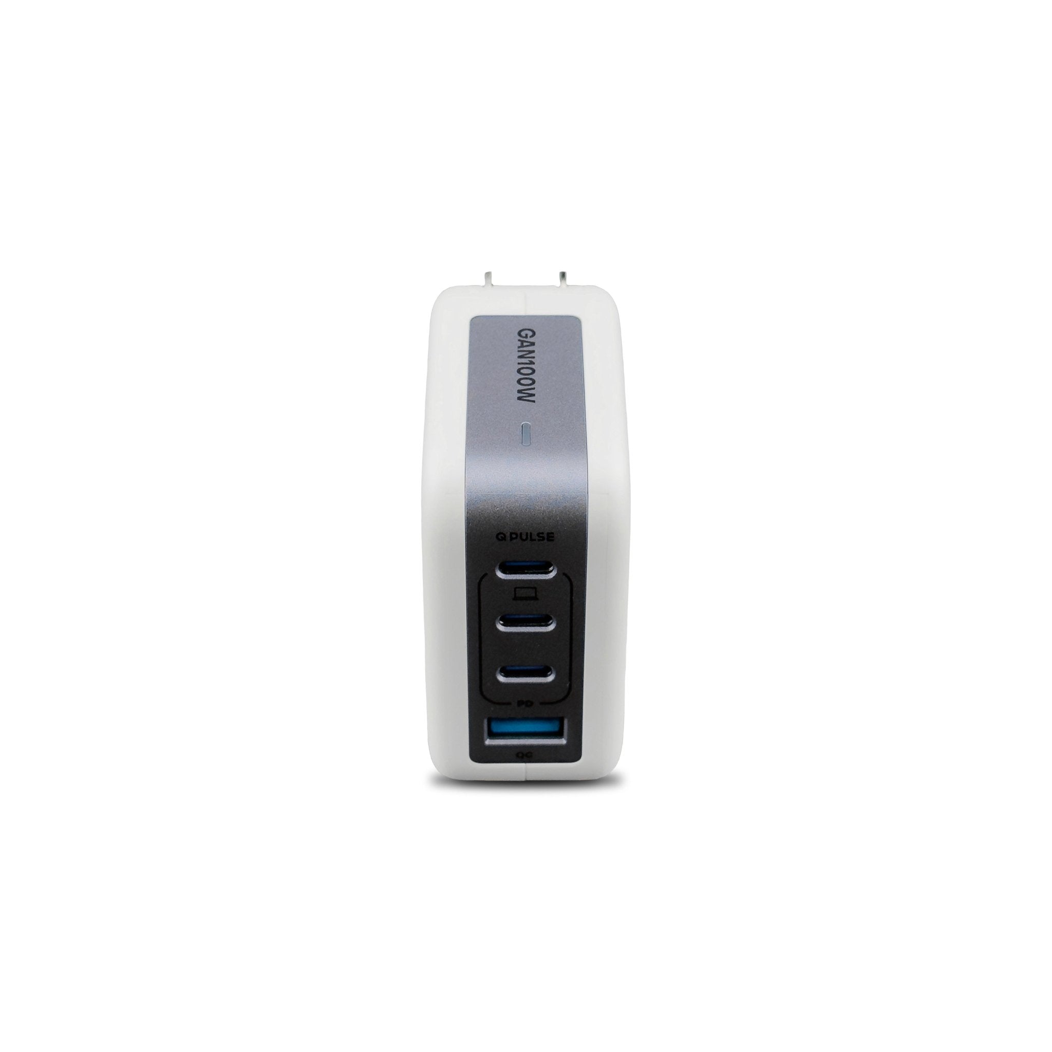 The Urban Geek white PowerPort 100 100W 4-Port USB fast adapter- 3 USB-C ports and 1 USB-A Port