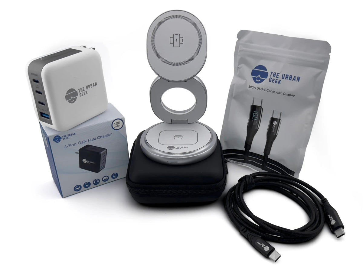 The Urban Geek Fast-Charging Home Essentials Tech Bundle
