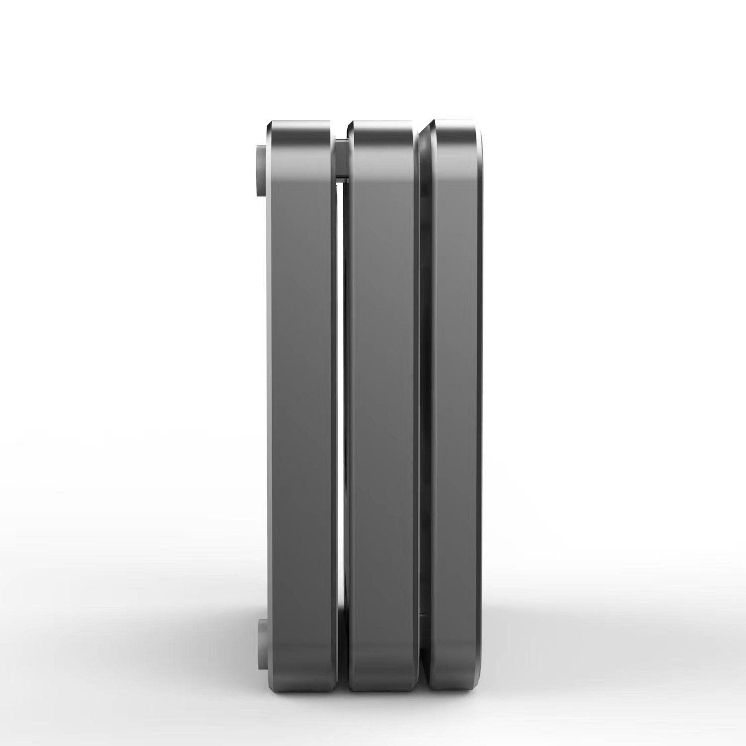 FlexCube Lightweight Qi2 3-in-1 travel wireless charger - Gray - The Urban Geek