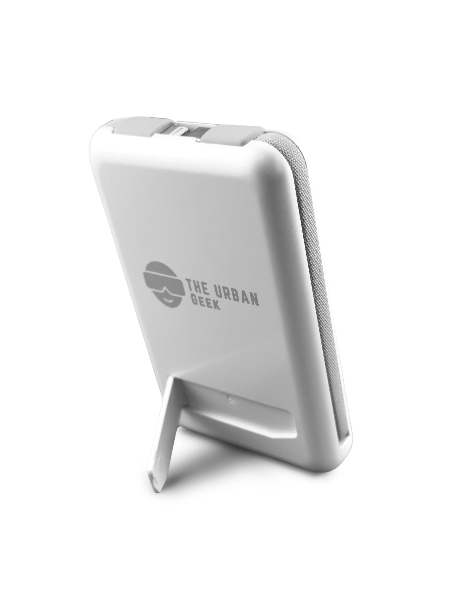 The Urban Geek Magnetic Wireless 4-in-1 power bank with 10,000 mAh Capacity