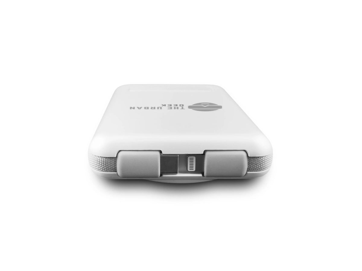 The Urban Geek Magnetic Wireless 4-in-1 power bank with 10,000 mAh Capacity
