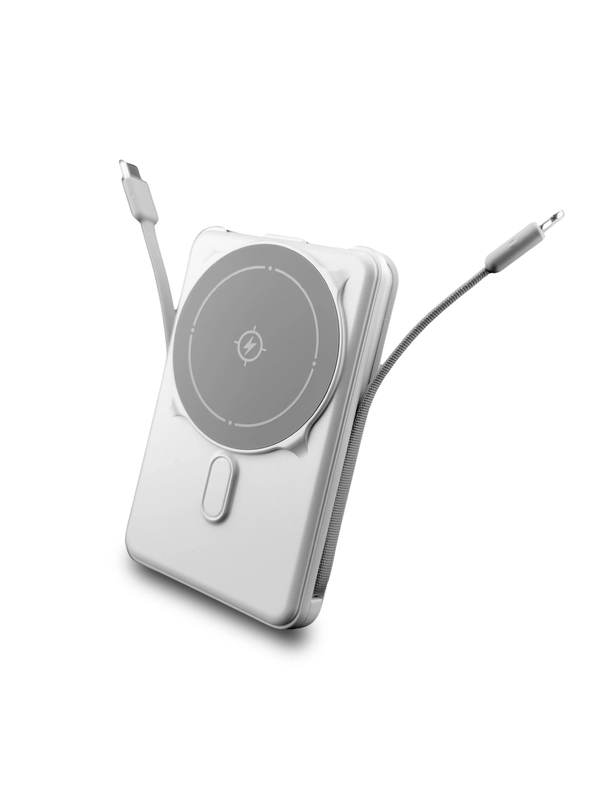 The Urban Geek Magnetic Wireless 4-in-1 power bank with 10,000 mAh Capacity