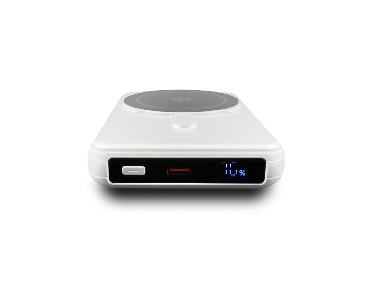 The Urban Geek Magnetic Wireless 4-in-1 power bank with 10,000 mAh Capacity